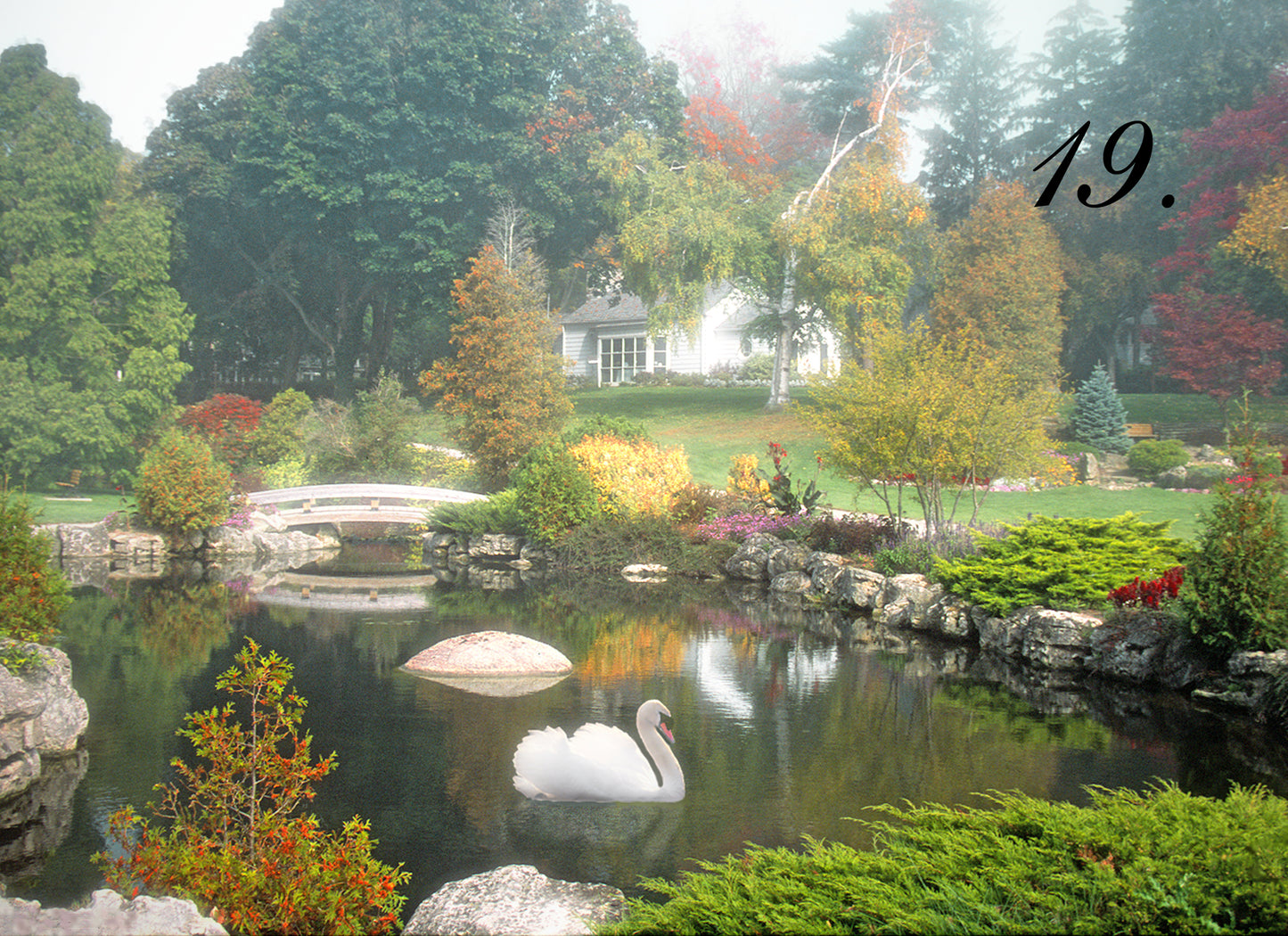 SWAN'S POND - Gairloch Gardens, Oakville