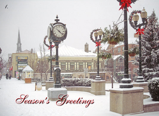 TIME OF YEAR - Downtown Oakville.