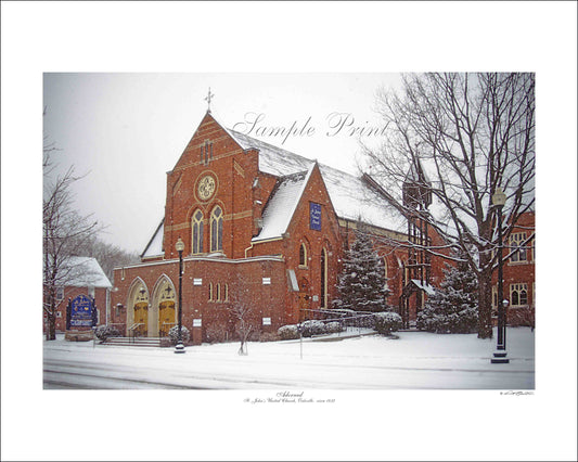 ADORNED - St John's United Church, Oakville circa 1832