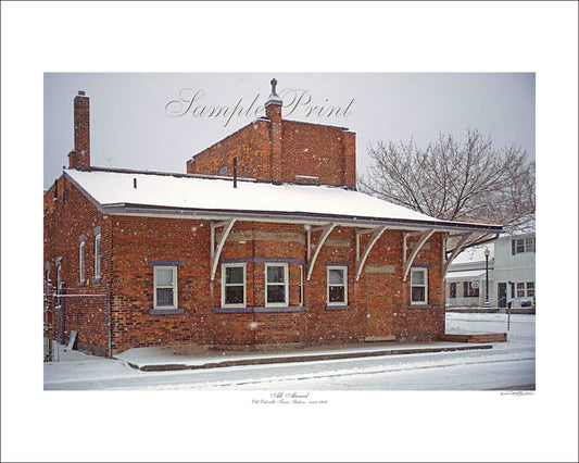 ALL ABOARD - Old Oakville Train Station, circa 1906