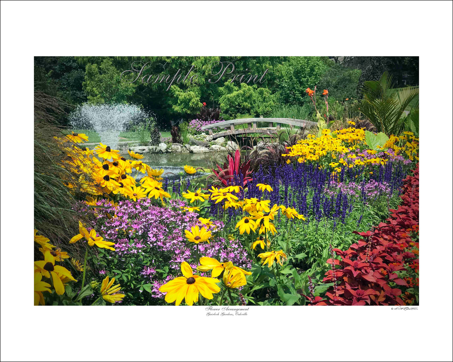 FLOWER ARRANGEMENT - Gairloch Gardens, Oakville