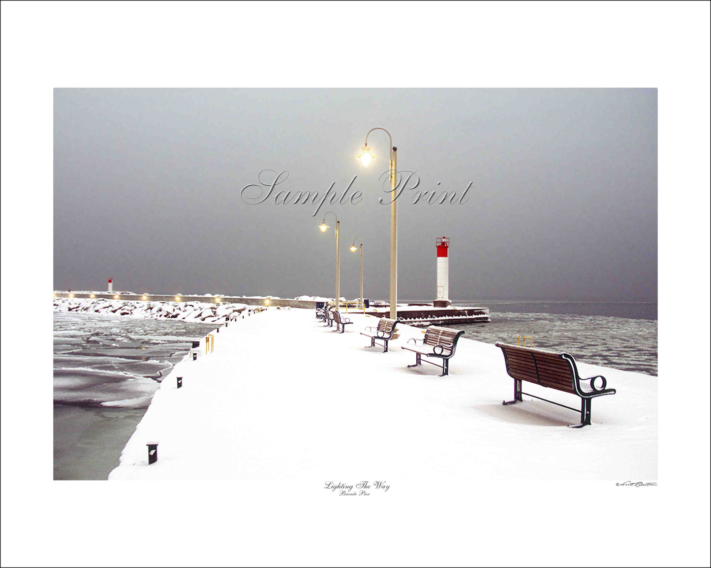 LIGHTING THE WAY - Bronte Pier, Oakville