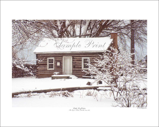 LITTLE LOG CABIN - The Lyon's Home, Oakville Circa 1820
