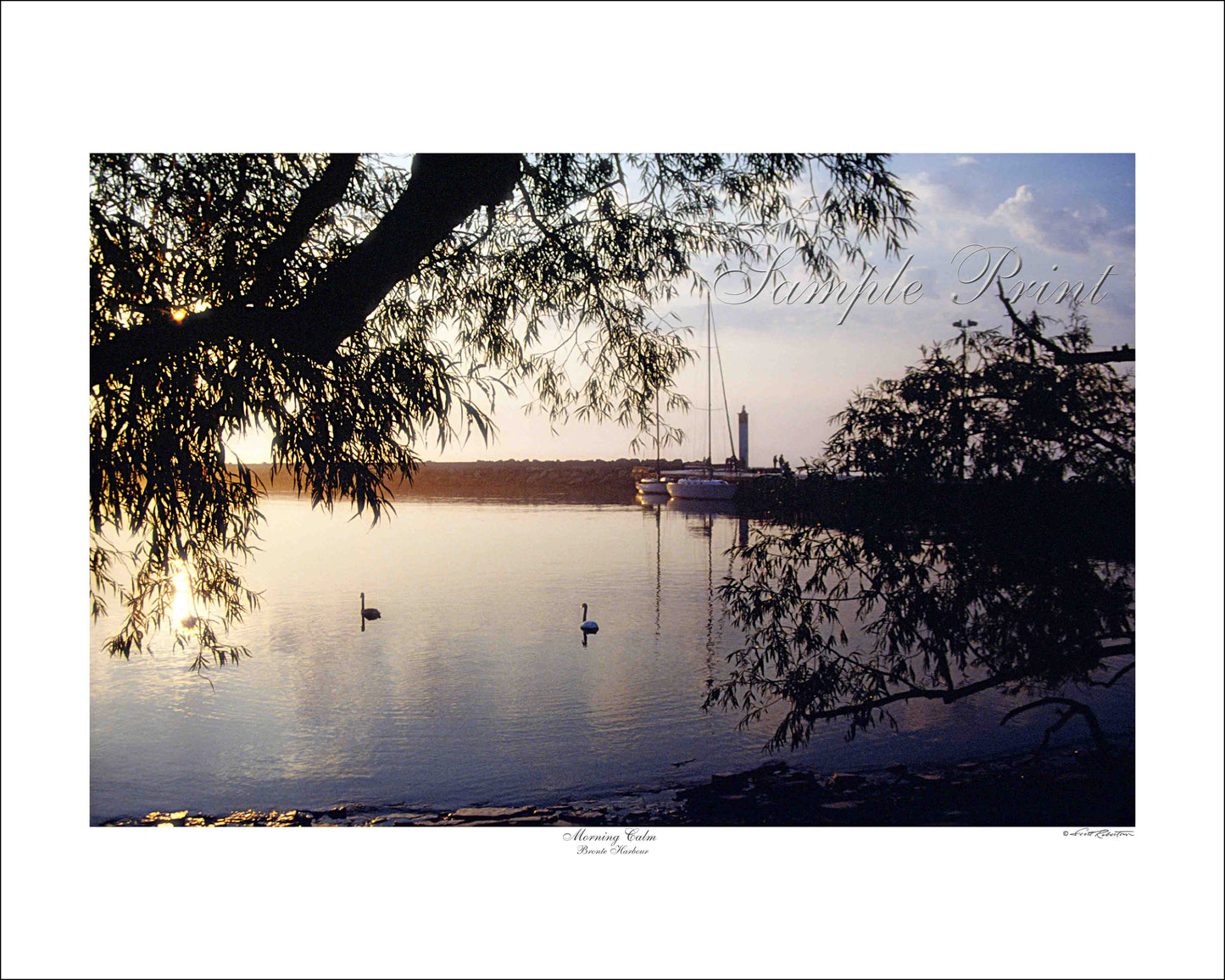 MORNING CALM - Bronte Harbour, Oakville
