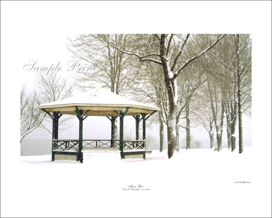 MUSIC BOX - Old Oakville Bandshell, Circa 1909