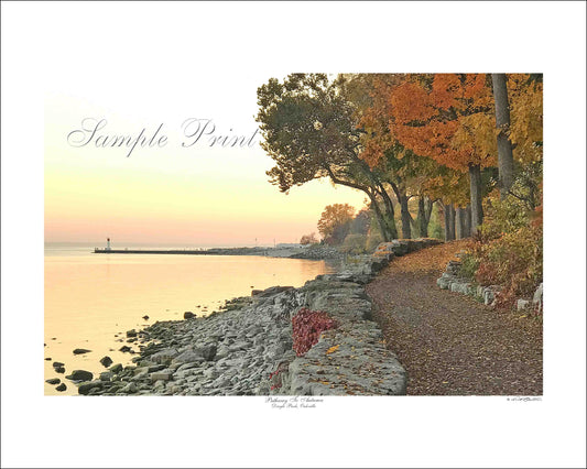 PATHWAY TO AUTUMN - Dingle Park, Oakville