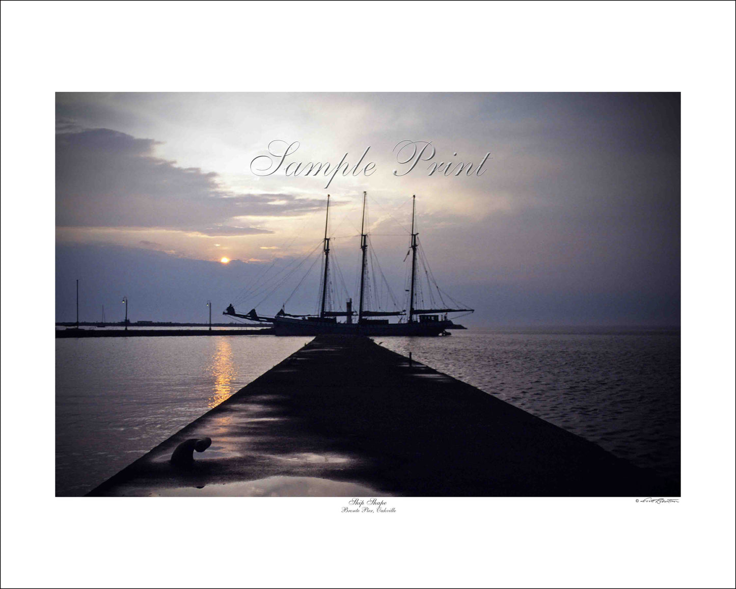 SHIP SHAPE - Bronte Pier, Oakville