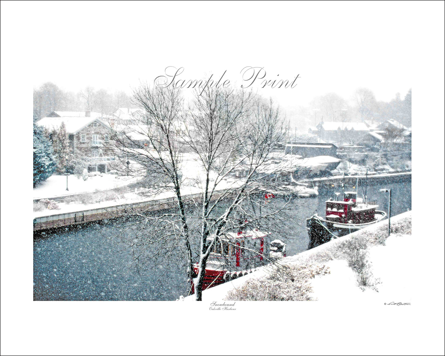 SNOWBOUND - Oakville Harbour