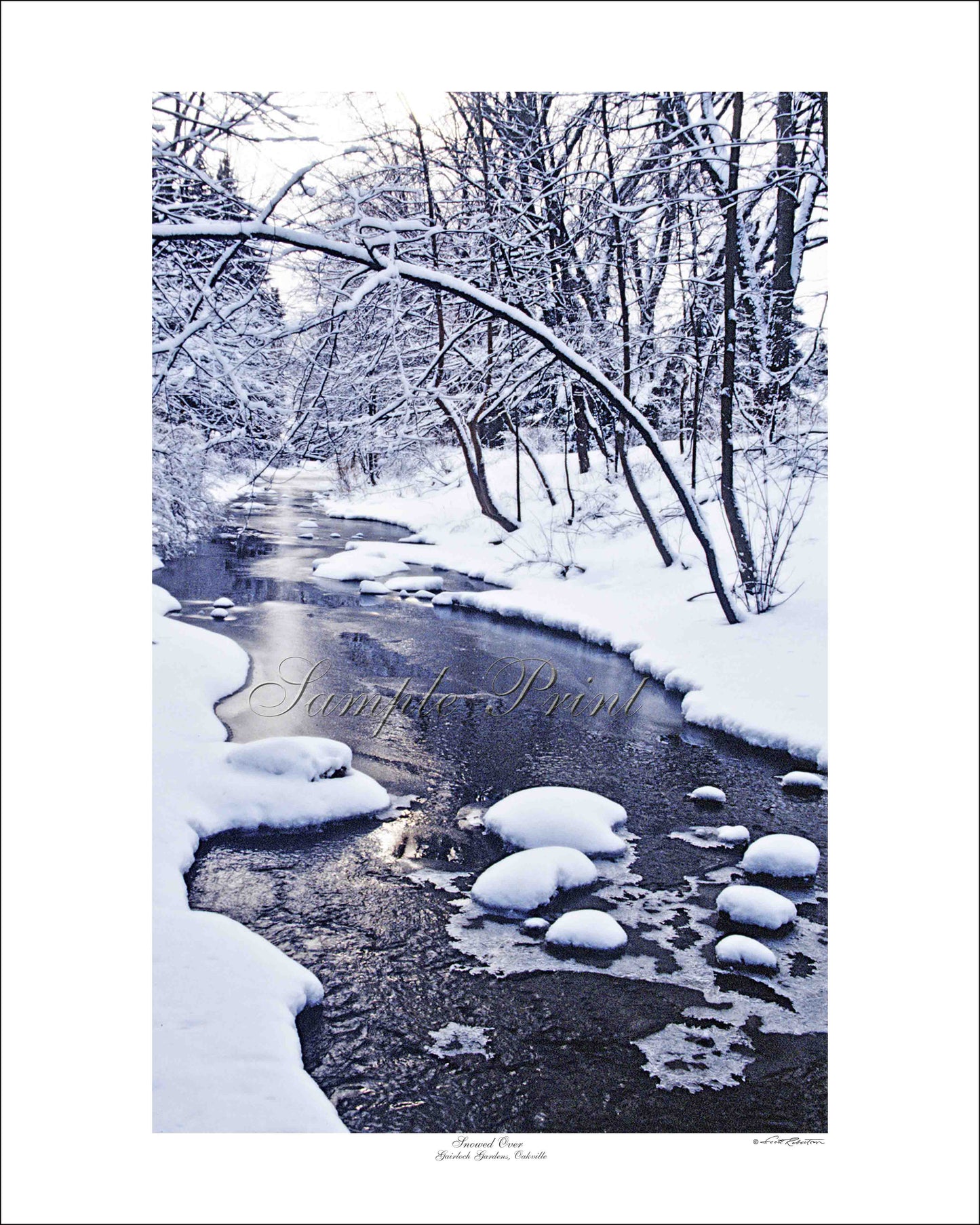 SNOWED OVER - Gairloch Gardens, Oakville