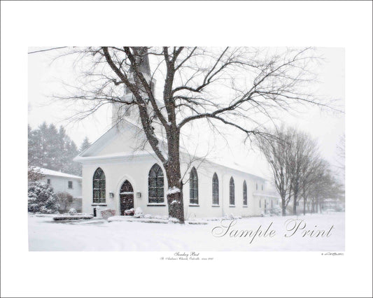 SUNDAY BEST - St Andrew's Chruch, Oakville. circa 1840