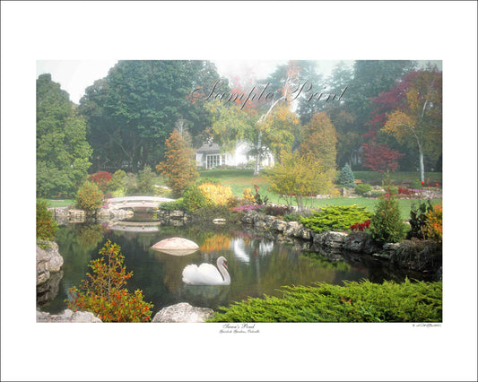 SWAN'S POND - Gairloch Gardens, Oakville
