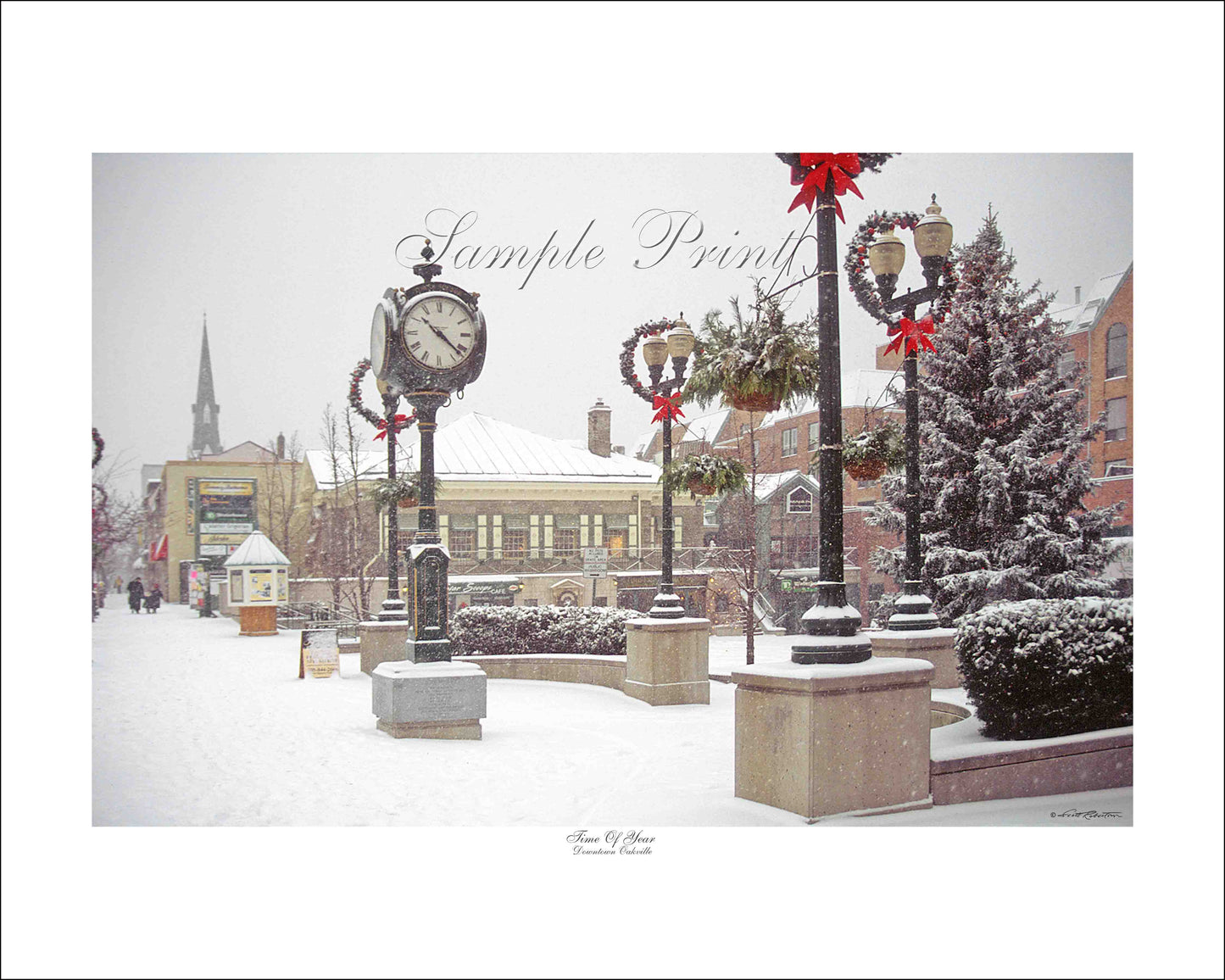 TIME OF YEAR - Downtown Oakville