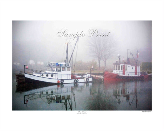 TUG TIED - Oakville Harbour