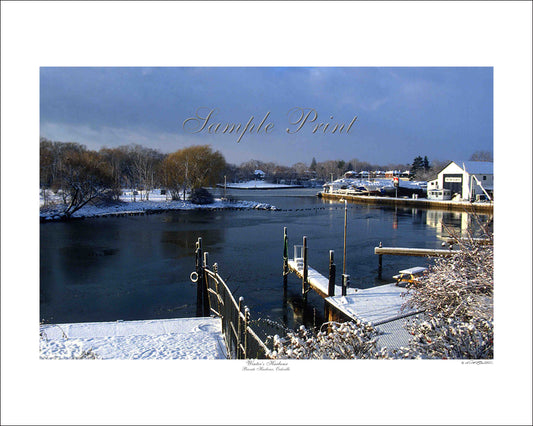 WINTER'S HARBOUR. - Bronte Harbour, Oakville