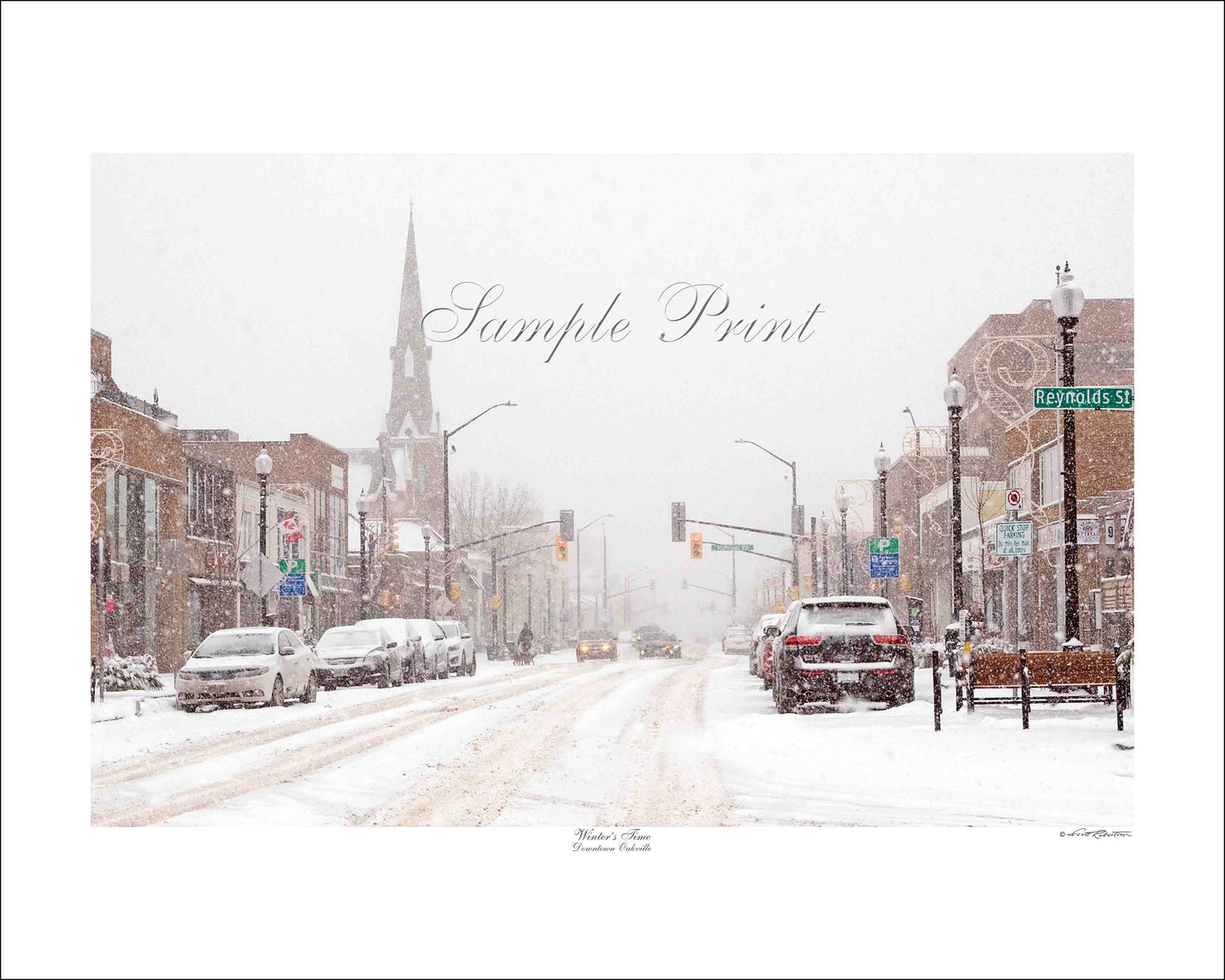 WINTER'S TIME - Downtown Oakville